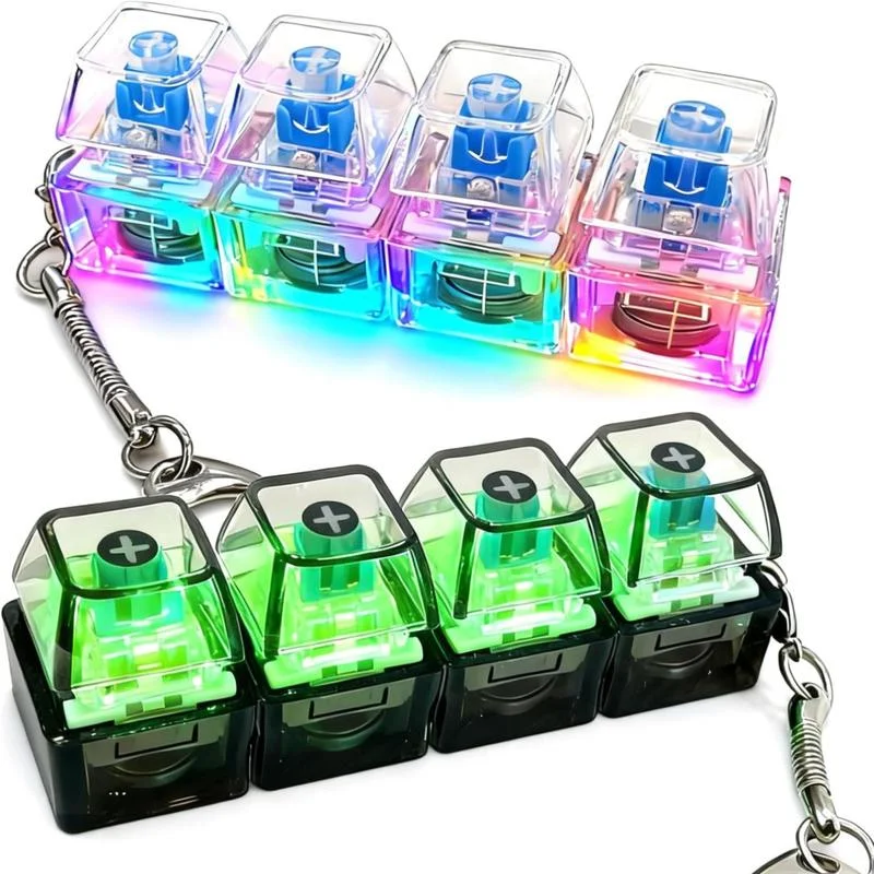 Office Tech And Gadgets - Keyboard Keycap Stress Relief Keychain Mechanical
