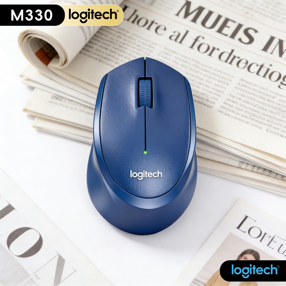 Tech Office Environment - Logitech M330 Silent Wireless Mouse Touch