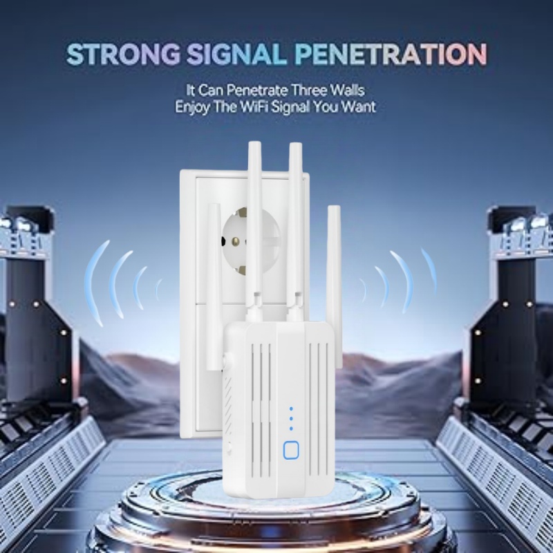 Wifi Range Extender - 300Mbps Wireless WiFi Repeater 2.4G Signal