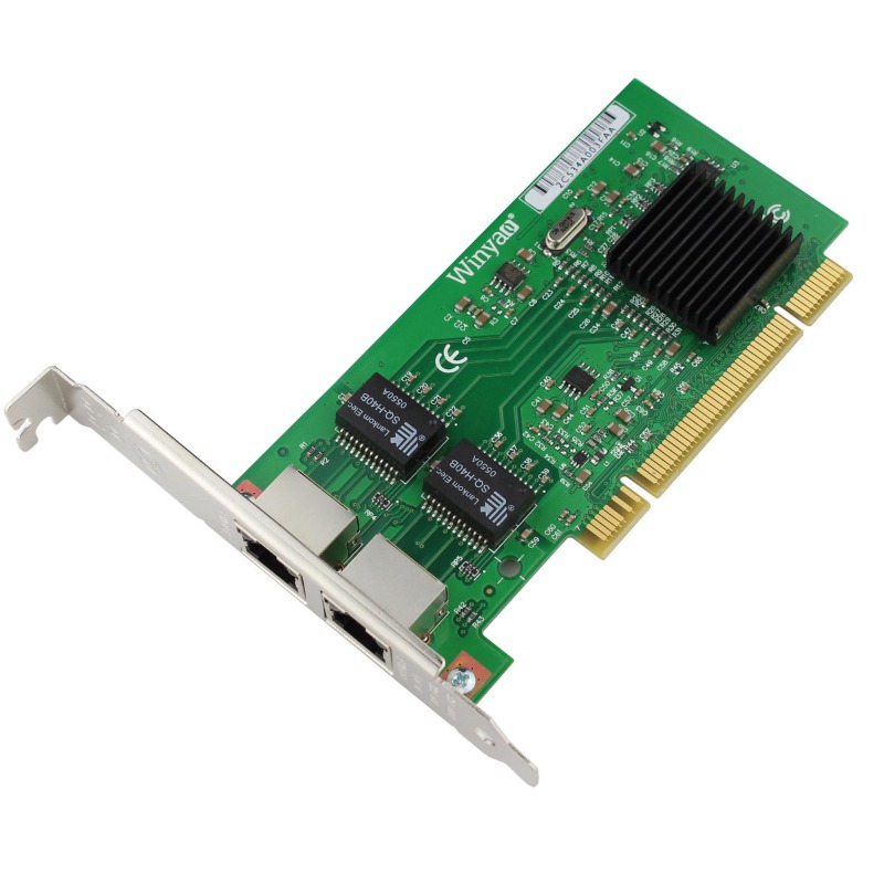 Gigabit Network Card - WY546T2 PCI Dual Port Gigabit Network