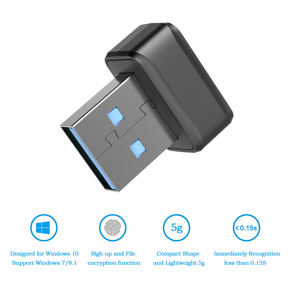 USB Fingerprint Key Reader Mod - đánh giá và giá Fingerprint Reader Usb