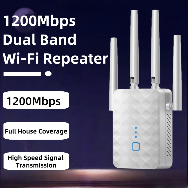 1200Mbps Dual Band WiFi Repeat - đánh giá và giá Wifi Range Extender