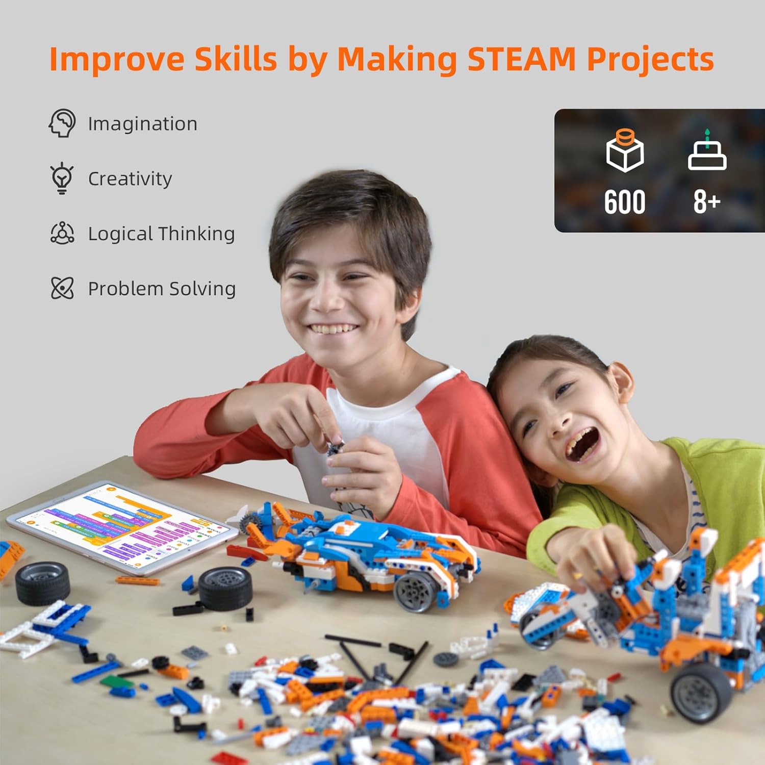 Modern STEM Robot Building Kit - đánh giá và giá Office Tech Gifts