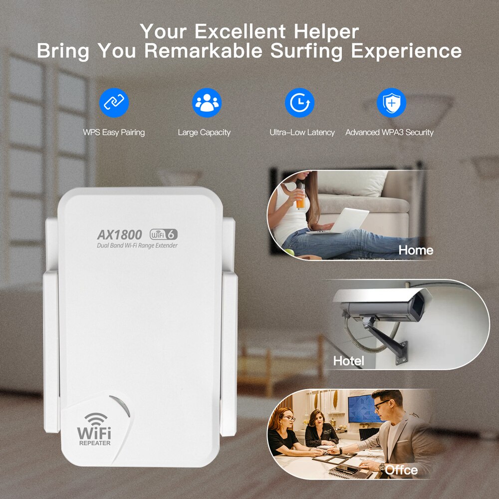 Fenvi Wifi6 Bộ lặp không dây a - đánh giá và giá Wifi Range Extender
