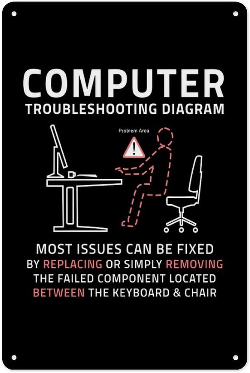 Metal Tin Sign 8 X 12 Inch - F - đánh giá và giá Office Tech Gifts
