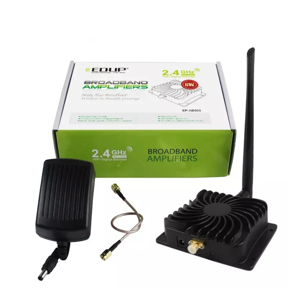EDUP AB003 8W WiFi Booster 2.4 - đánh giá và giá Wifi Range Extender