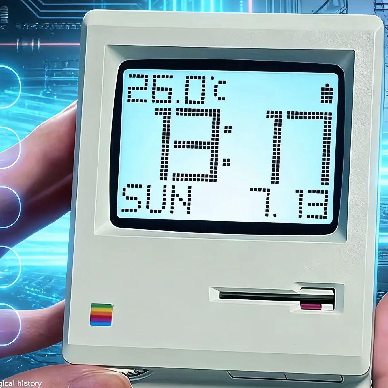 Retro Nostalgic Maclock Alarm  - đánh giá và giá Office Tech Gifts