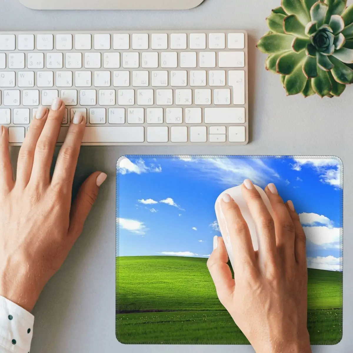 Windows XP Wallpaper Mouse Pad - đánh giá và giá Office Xp