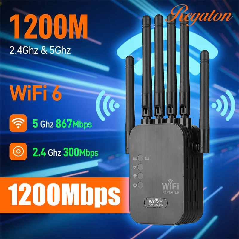 Wireless 5G WiFi Repeater 1200 - đánh giá và giá Wifi Range Extender