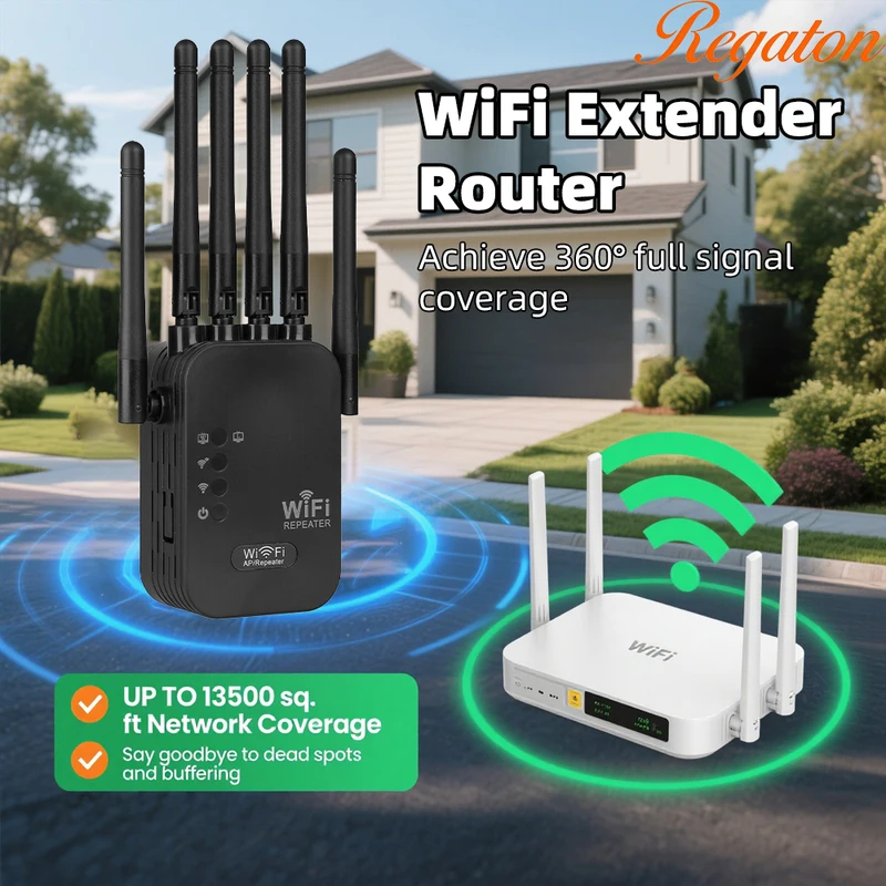 Wireless 5G WiFi Repeater 1200 - đánh giá và giá Wifi Range Extender