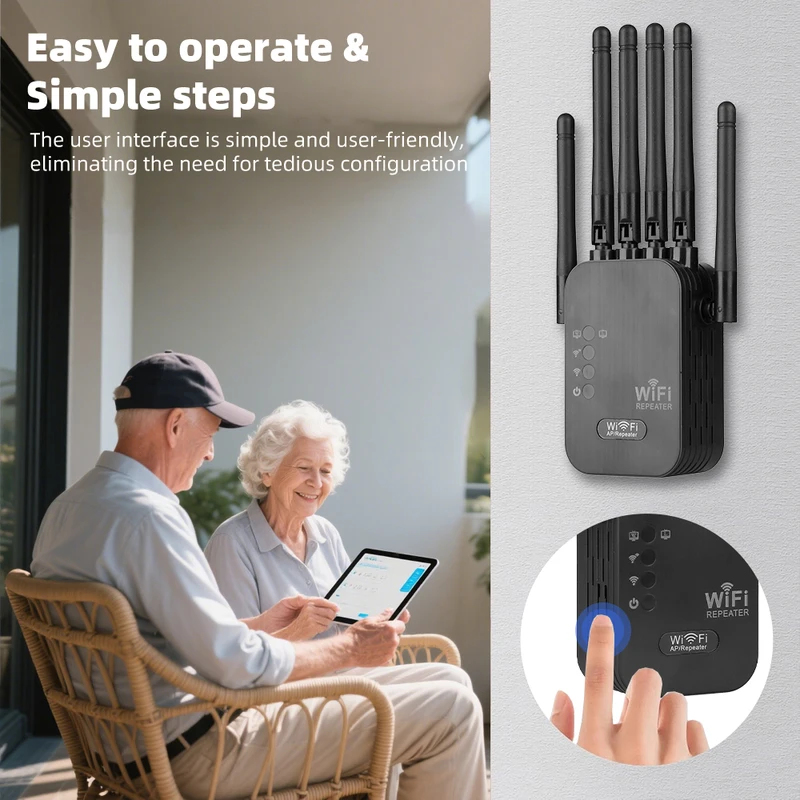 Wireless 5G WiFi Repeater 1200 - đánh giá và giá Wifi Range Extender