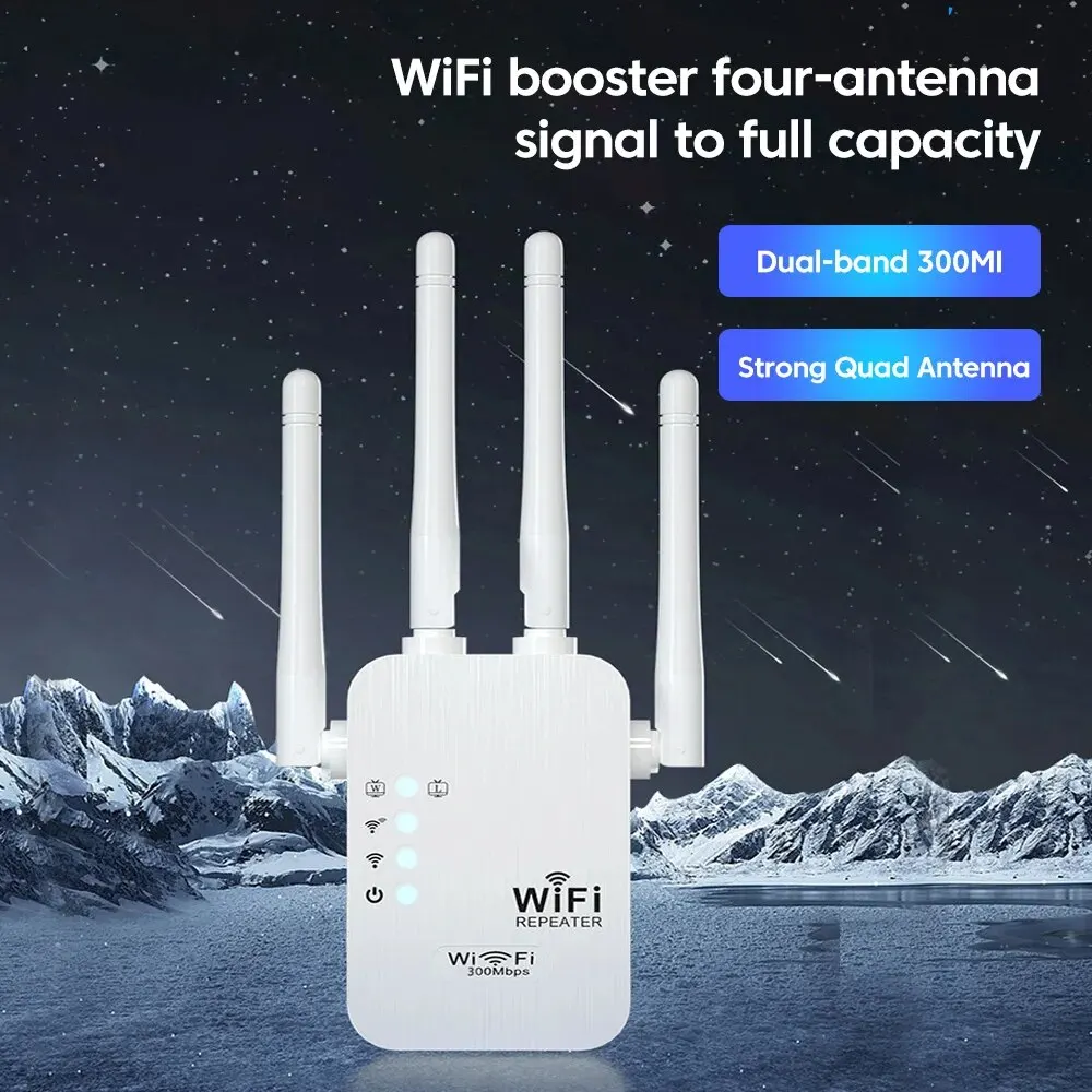 300Mbps Wireless WiFi Repeater - đánh giá và giá Wifi Range Extender
