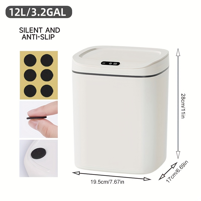 Hands-Free Smart Trash Can wit - đánh giá và giá Office Work Tech