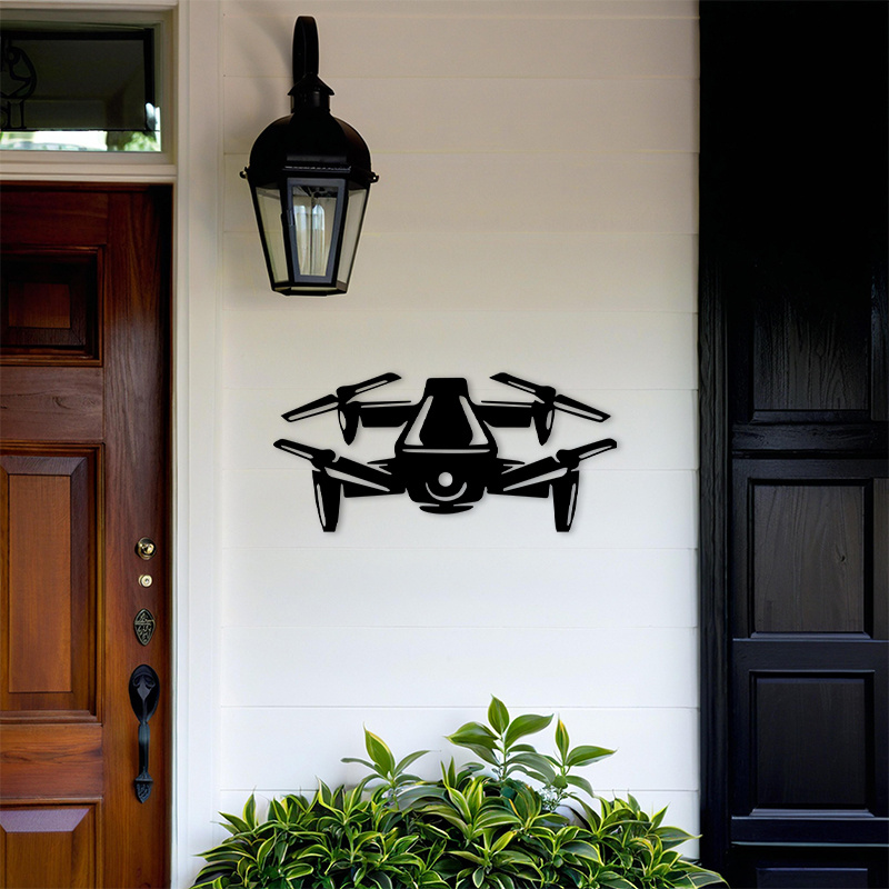2D Flat Drone Iron Wall Art Bl - đánh giá và giá Office Tech And Gadgets