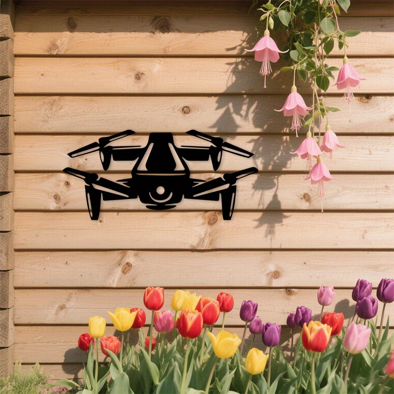2D Flat Drone Silhouette Metal - đánh giá và giá Office Tech And Gadgets